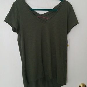 Olive green t-shirt